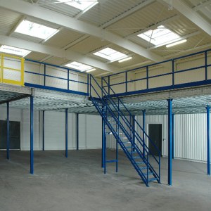 Raised storage platforms