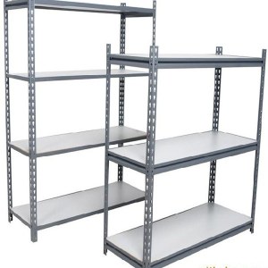 Slotted angle shelving