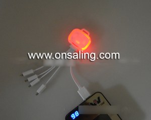 5 in 1 LED lighting USB cable