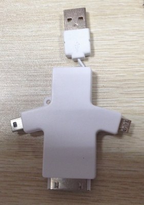 Retractable USB cable