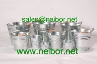 Galvanized buckets metal buckets metal pails