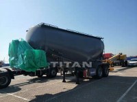 How do dry powder bulk cement tanker trailers work?