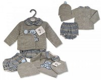 Baby Knitted 2 Pieces Set with Hat