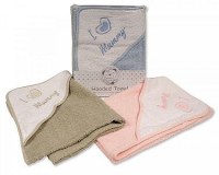 Baby Hooded Towel - I Love Mummy
