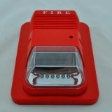 Fire alarm strobe with horn