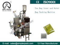 Automatic Inner and Outer Green Tea Bag Packing Machine
