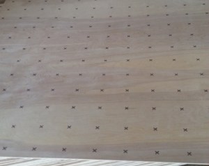 Underlay plywood