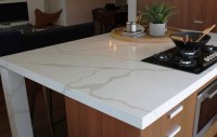 Higher Standard Quality Calacatta Gold Solid Surface and Countertop