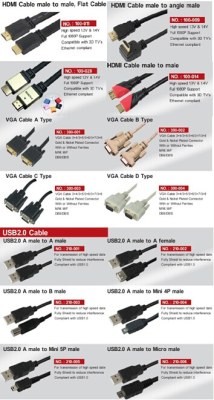 Selling HDMI cable VGA cable USB cable