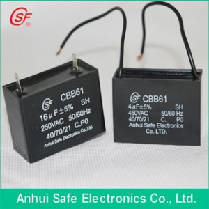 Sh ac motor capacitor cbb61