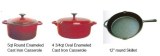 Sell round oval Cast Iron Casserole, skillet