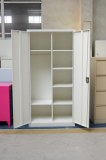 Steel wardrobe storage cabinet