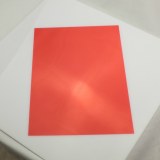 Transparent Red PVC Cover Factory