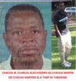 DO NOT SEND CHACHA M. CHARLES / CHACHA MARTIN ANY MONEY