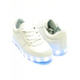 Shoe with LED light