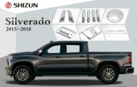 2015-2018 Chevrolet Silverado Accessories Plastic Chrome