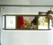 Multi-Window Display Acrylic Frame LCD Player Light Boxes