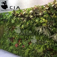 Evergreen enviroment friendly Artificial plants wall art