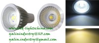 COB 5W LED spotlight, GU10 energy saving spot lamp, E27 MR16 high bright ceiling lighting