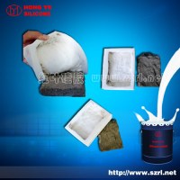 Silicone rubber for concrete molds