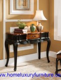 Console table wood console table with mirror Italian style antique wall table JY-946