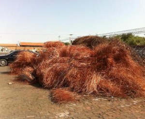 Sell copper wires, no payment in advance