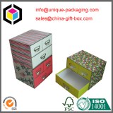 Multi Drawer Cosmetics Paper Gift Box