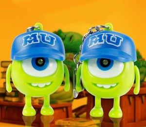 LED Mike Wazowski Sound Keychain:CQ-020