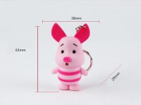 LED Piglet Sound Keychain:CQ-044