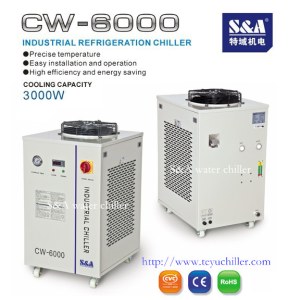 Refrigerated chiller units CW-6000 China factory