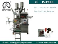 Multiple Materials Double Bag Granules Packing Machine