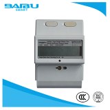 Din Rail Kwh Energy Meter / Two Wire Active Energy Meter