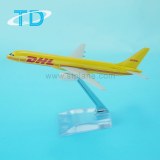 B757-200 DHL scale 1:300 metal cargo plane for sale