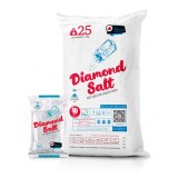 Salt brand diamond salt 1 kg natural product in egypt : certification iso 9001:2015 - halal