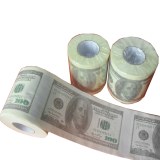 Dollar printed toilet paper