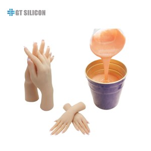 Platinum Food Grade 1: 1 Room Temperature Liquid Silicone Rubber for Prosthetic and Wom...