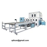 Fully automatic down feather quilt comforter filling machine with weighing system