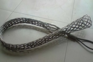 Cable socks Cable wire rope pulling grip Wire rope sock wire mesh grips