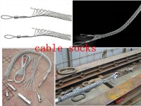 Single loop, single eye cable wire grips