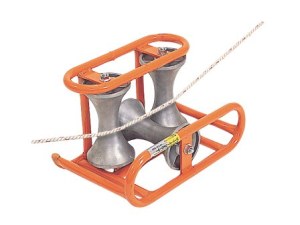 Three Wheel Corner Pulley 