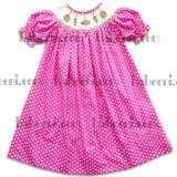Smocked kid dresses