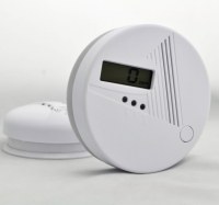 Carbon monoxide detector with LCD displayer