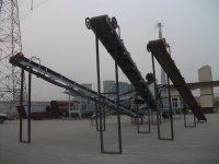 Mining and construction use belt conveyor machine