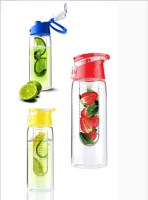 Sj32-TRITAN material fruit infuser water bottle with easy carry lid BPA free 700ML