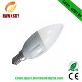 CE RoHS approved E14 COB LED Bulb factory
