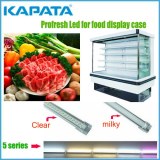 Professional food lighting for refrigerated showcase