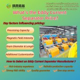 What’s the Price of Eddy Current Separator? Key Insights for Buyers