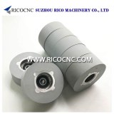 Rubber Pressure Roller Wheels with Bearing for Edge Banding Machine