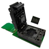 EMCP162/186 clamshell structure test socket with SD interface, for BGA 162 and BGA 186...