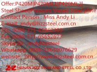 Offer:P420M|P420ML1|P420ML2|Steel Sheet|Pressure Vessel Steel plate